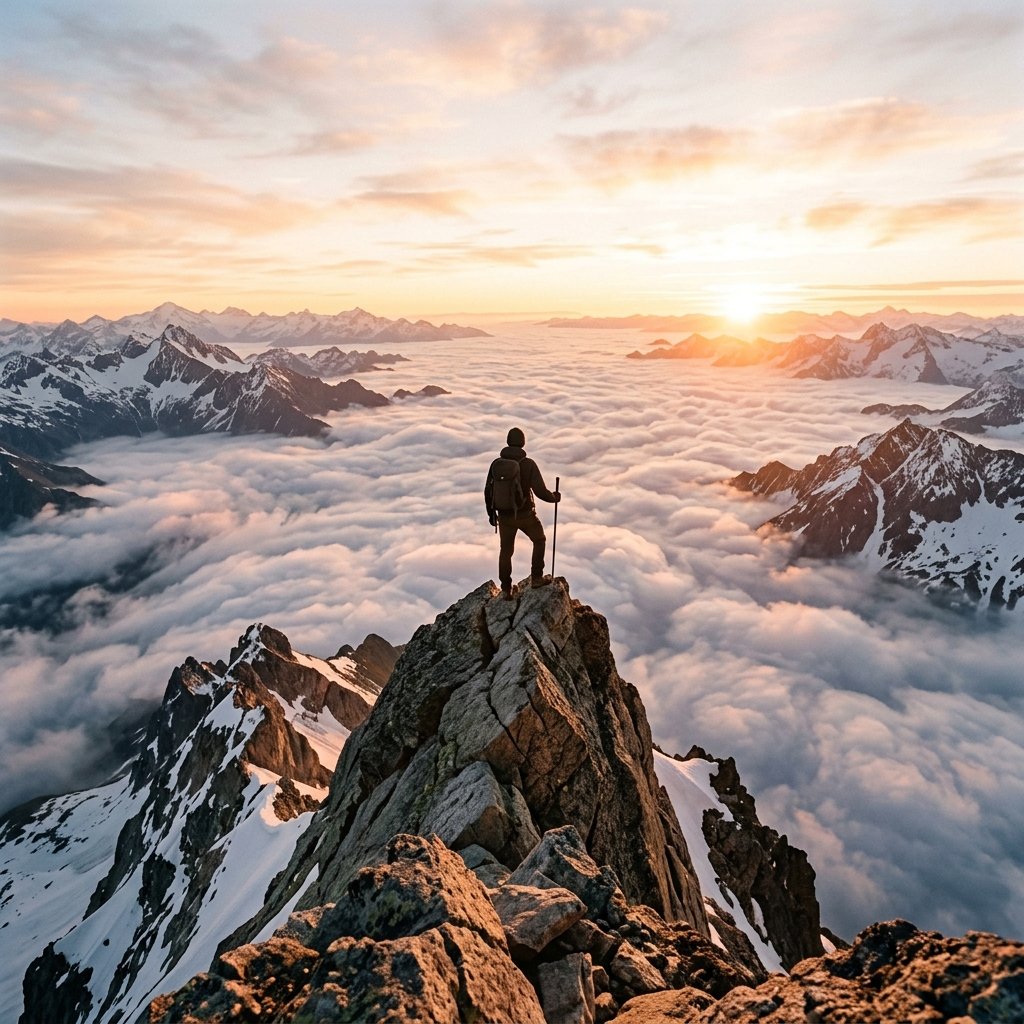 Spiritual Maverick Mountain Sunrise